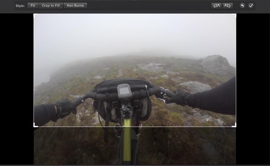 Cropped - top of frame