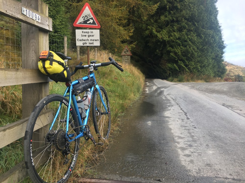 Devil's Staircase - the first of four Category 4 climbs